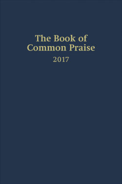 book cover of the book of common praise 2017