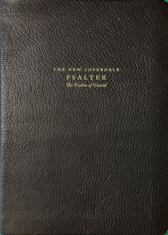 The New Coverdale Psalms – Goatskin Leather Edition – Case Quantity